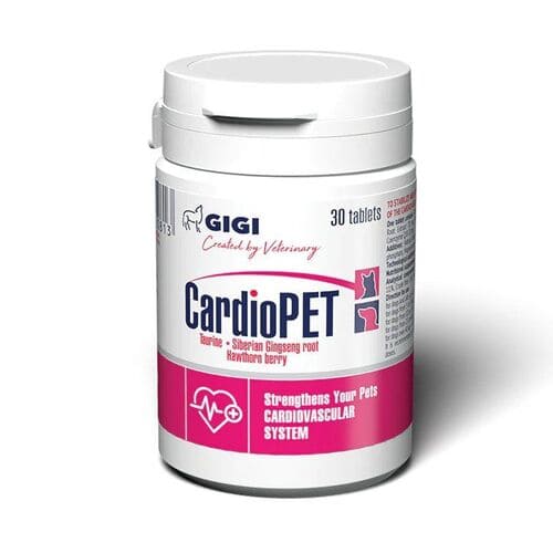 GIGI Cardiopet tabletes sirdij suņiem un kaķiem N30